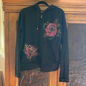 Women’s black HD Black Ink hoodie